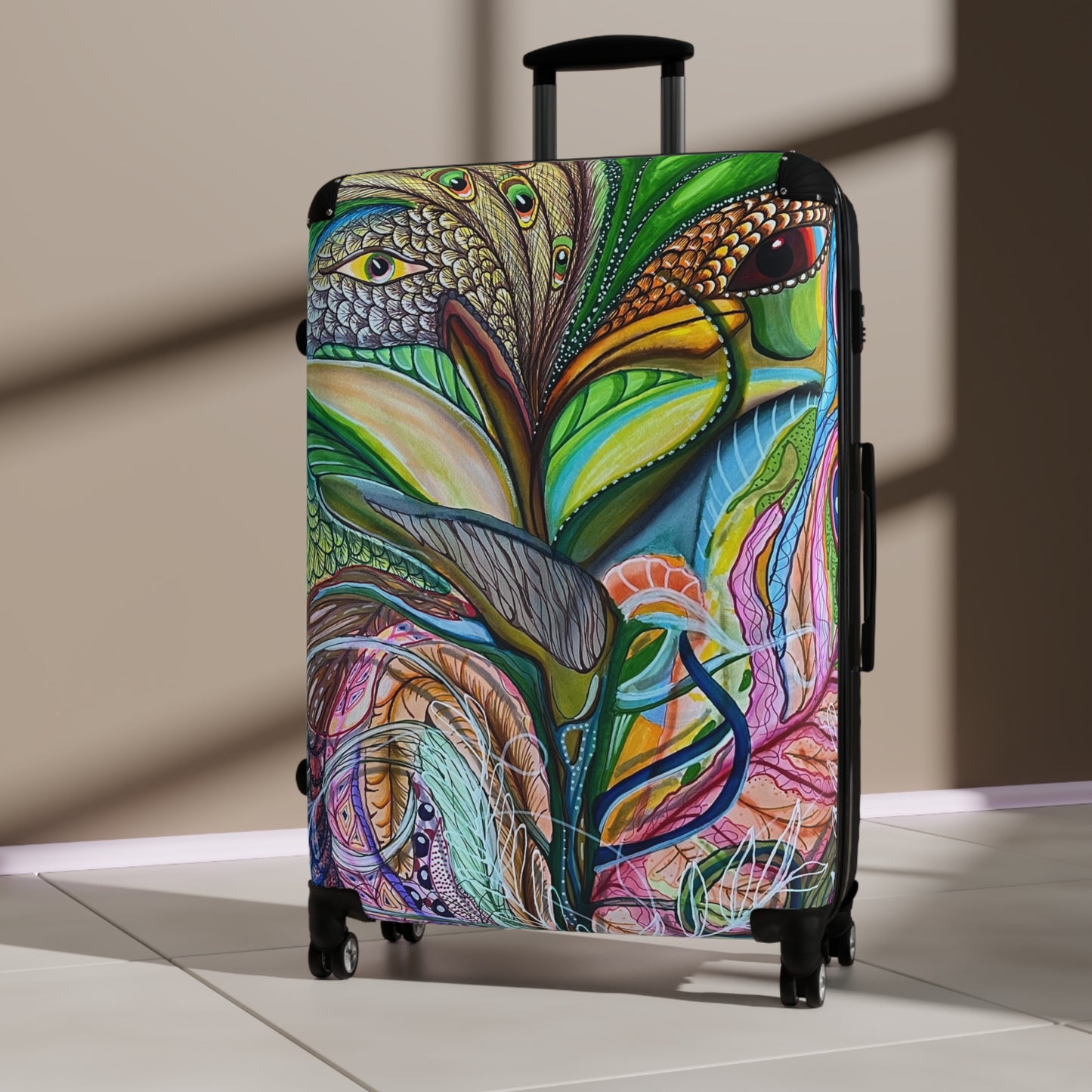 "Agua Fresca" Durable Travel Suitcase