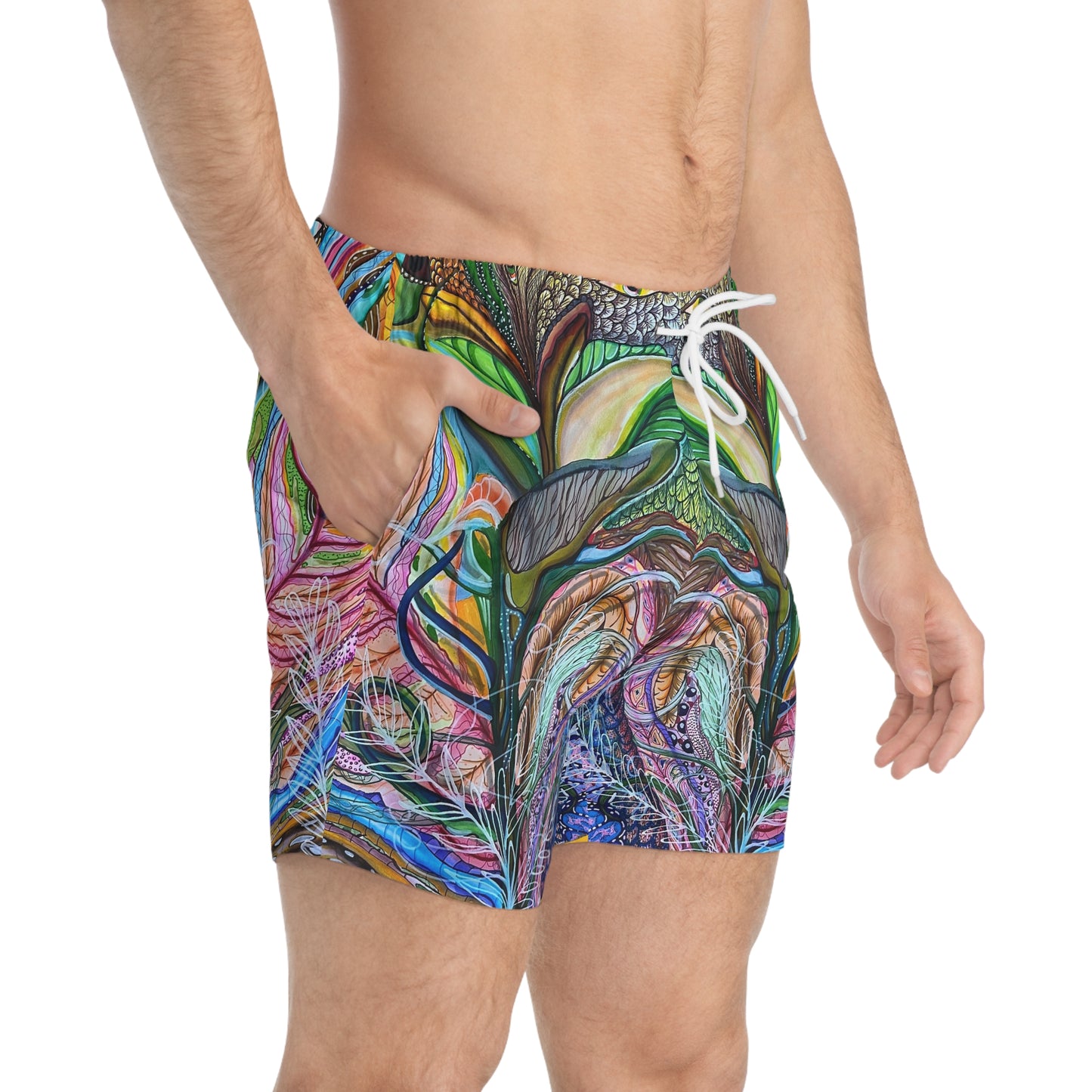 "Agua Fresca" Swim Trunks (AOP)