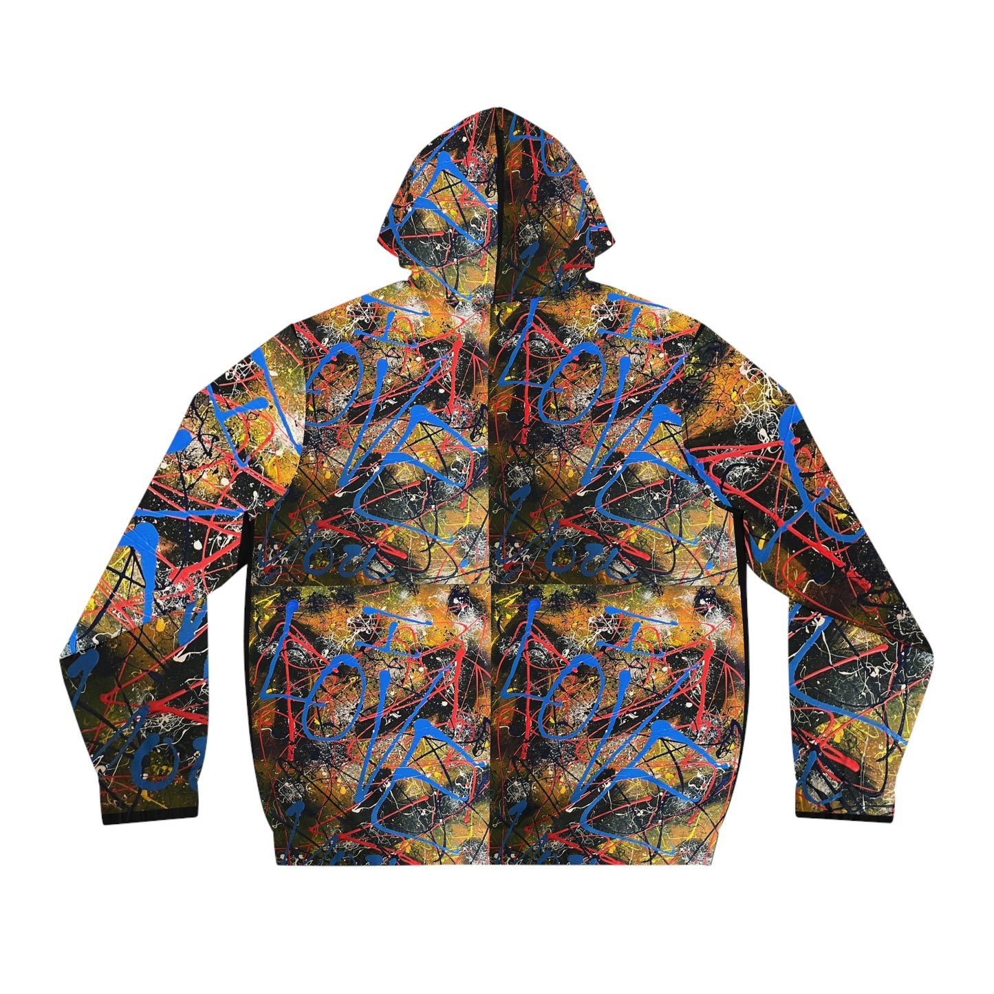 Full-Zip Hoodie - 'I Love You Out of My Mind'