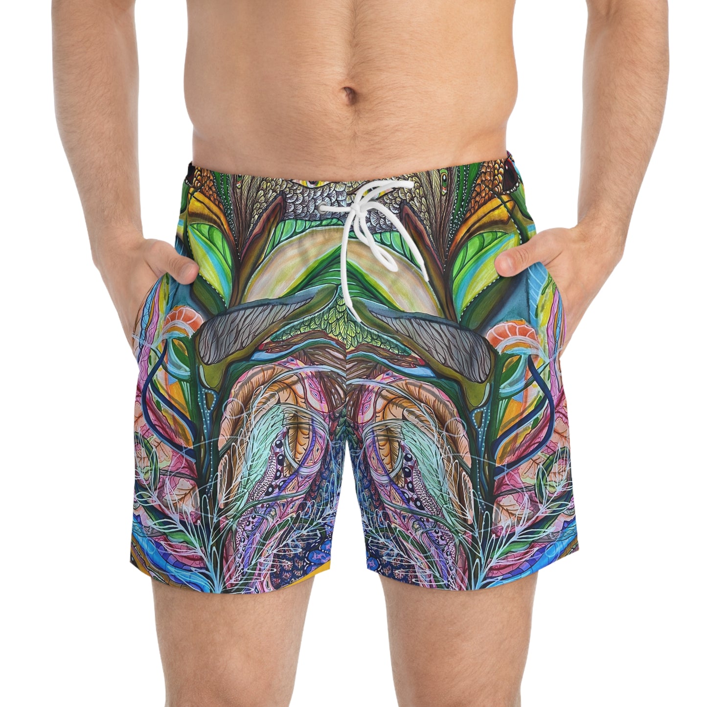 "Agua Fresca" Swim Trunks (AOP)