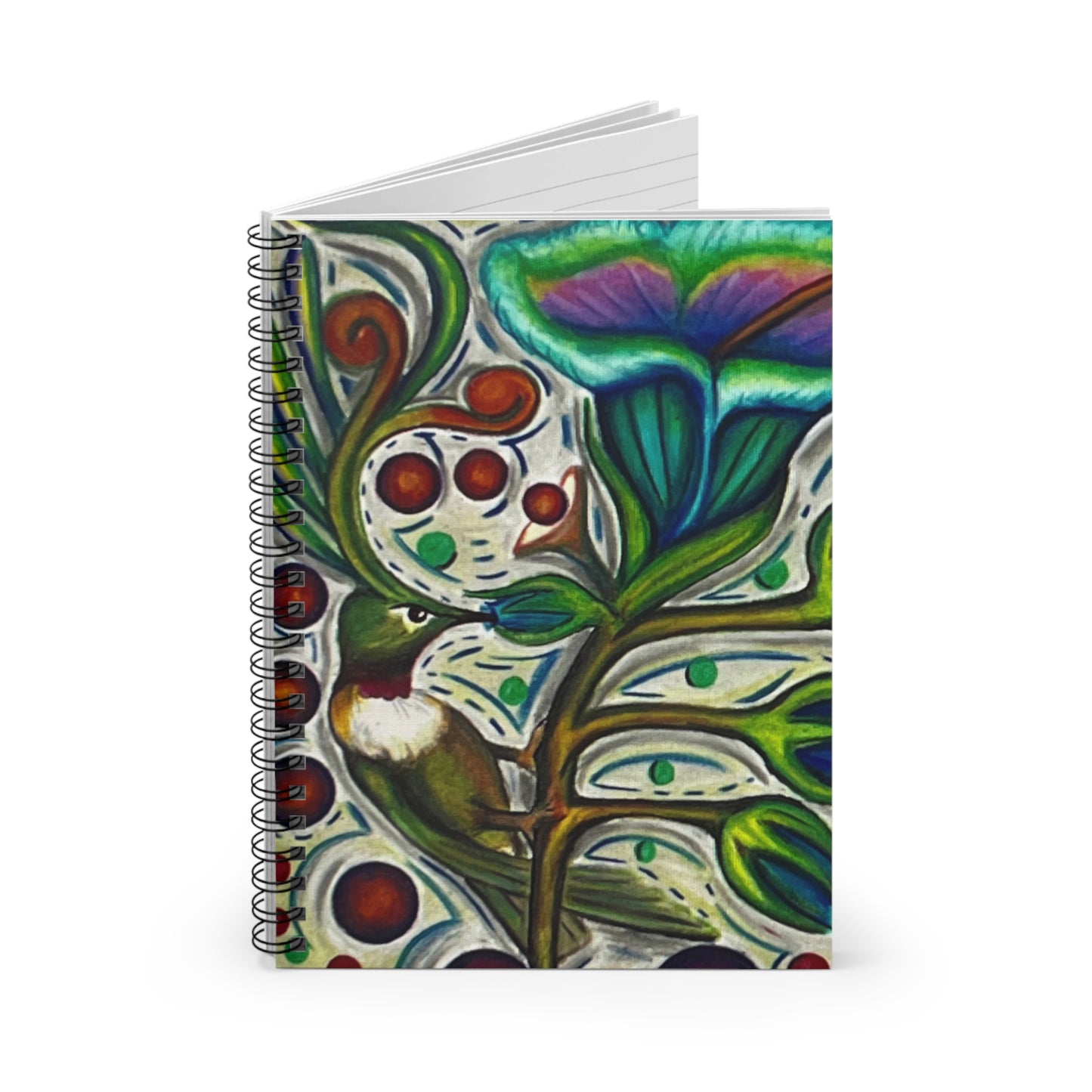 "Bloom" Spiral Notebook - Ruled Line