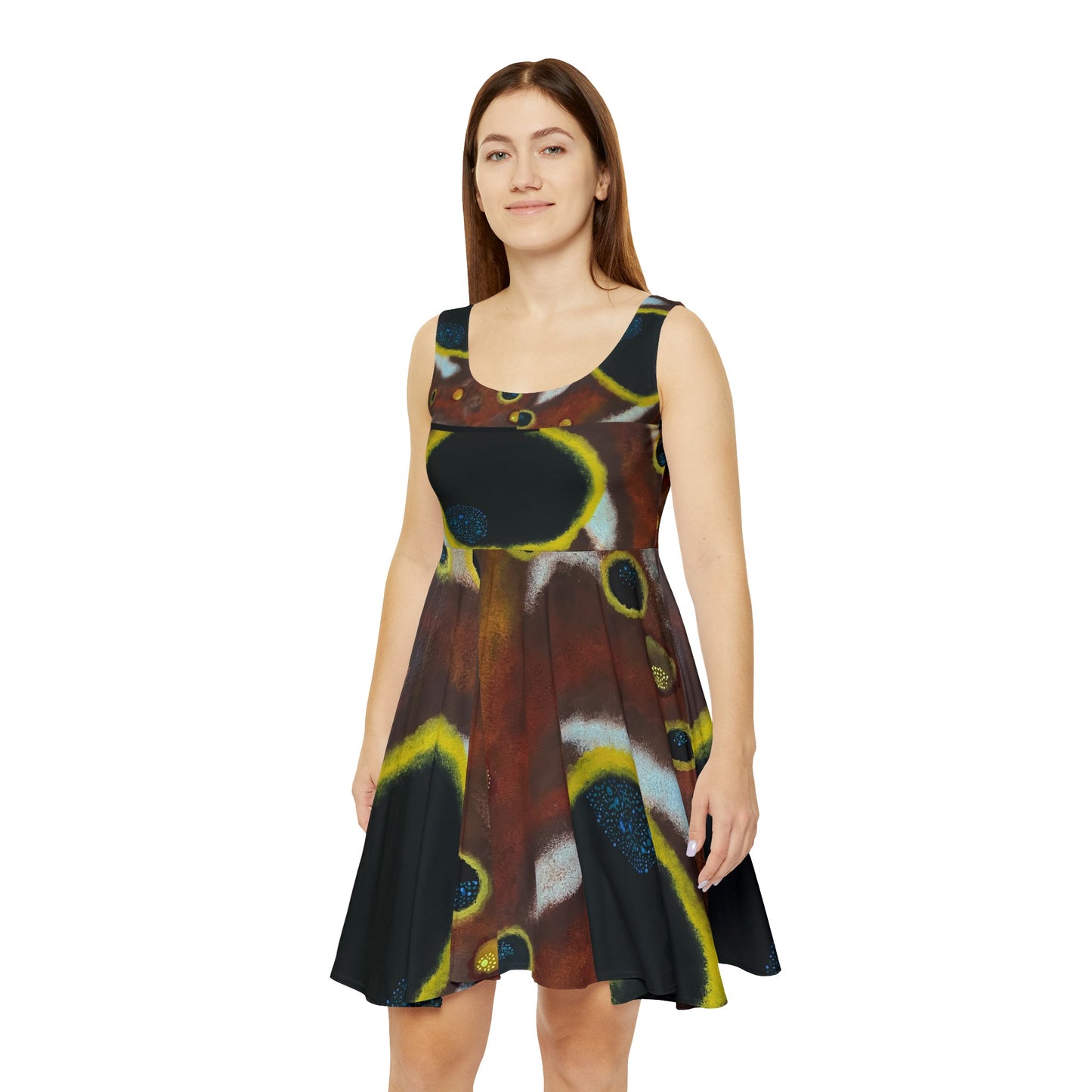 "Papillon" Women's Skater Dress (AOP)