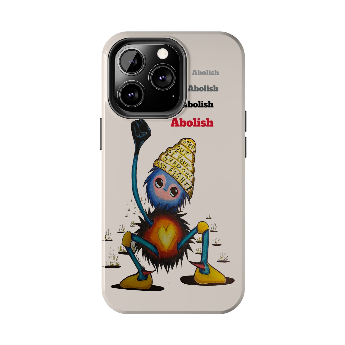 "Scruffy the Abolisher" Tough Phone Cases