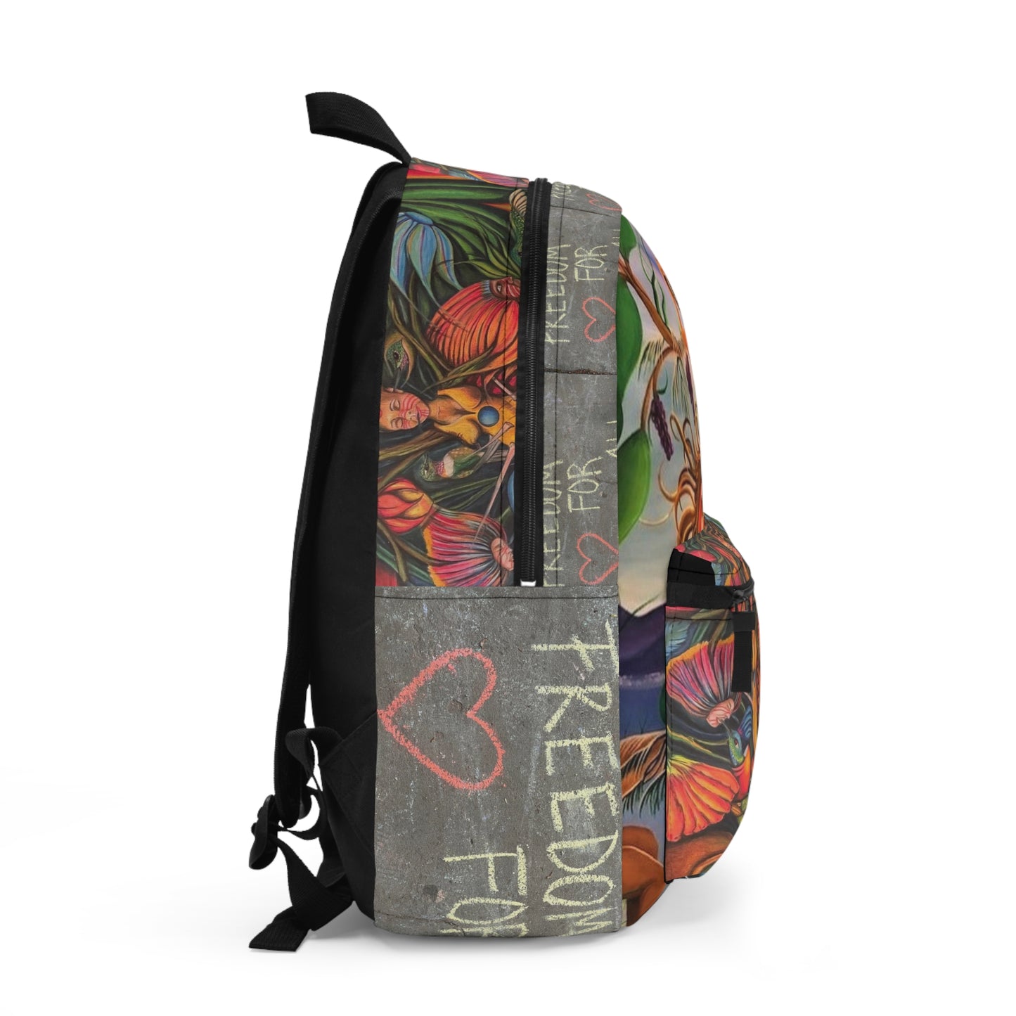 Backpack with Nature and Freedom Design