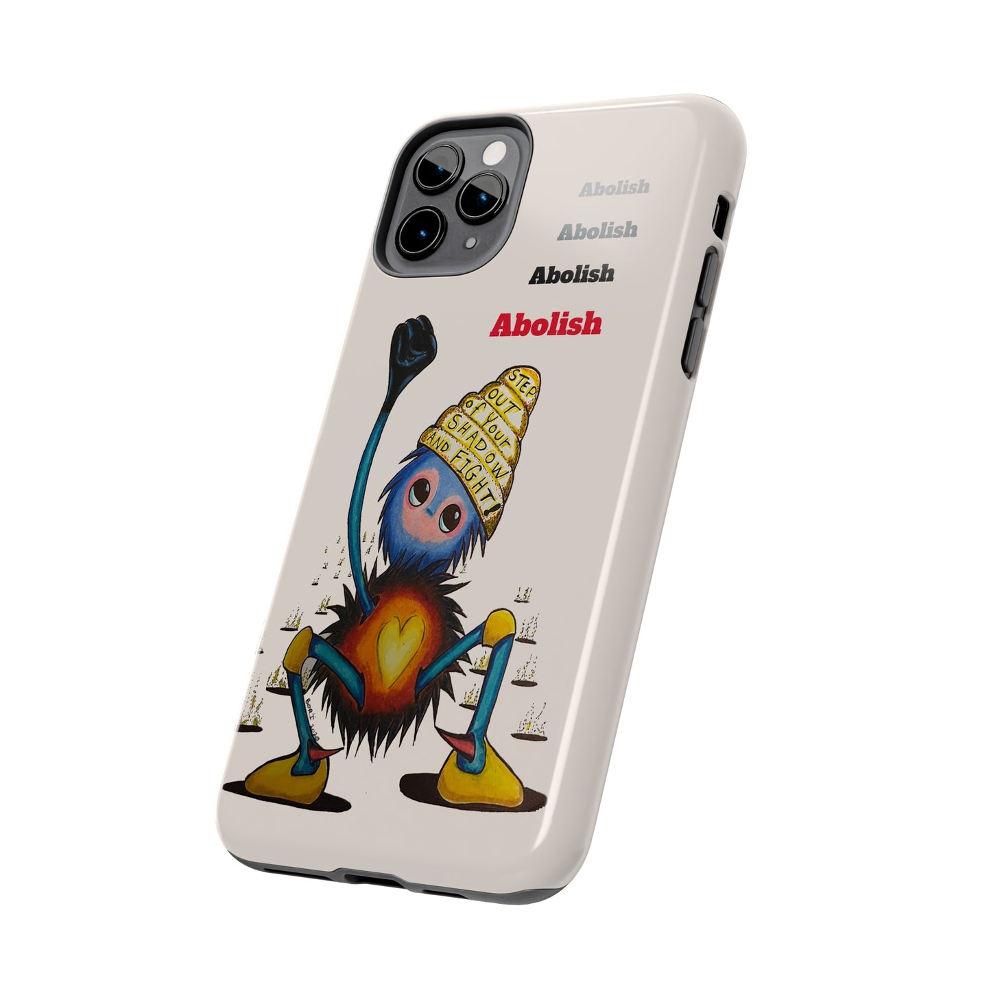 "Scruffy the Abolisher" Tough Phone Cases