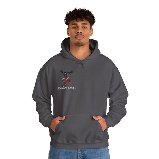 "Boricreates" Unisex Heavy Blend™ Hooded Sweatshirt