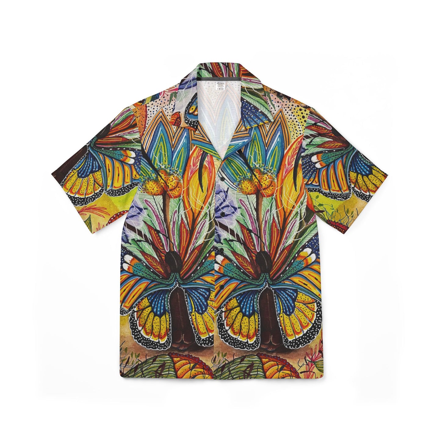 Camp Shirt - Uplifting Spirits Hawaiian Design