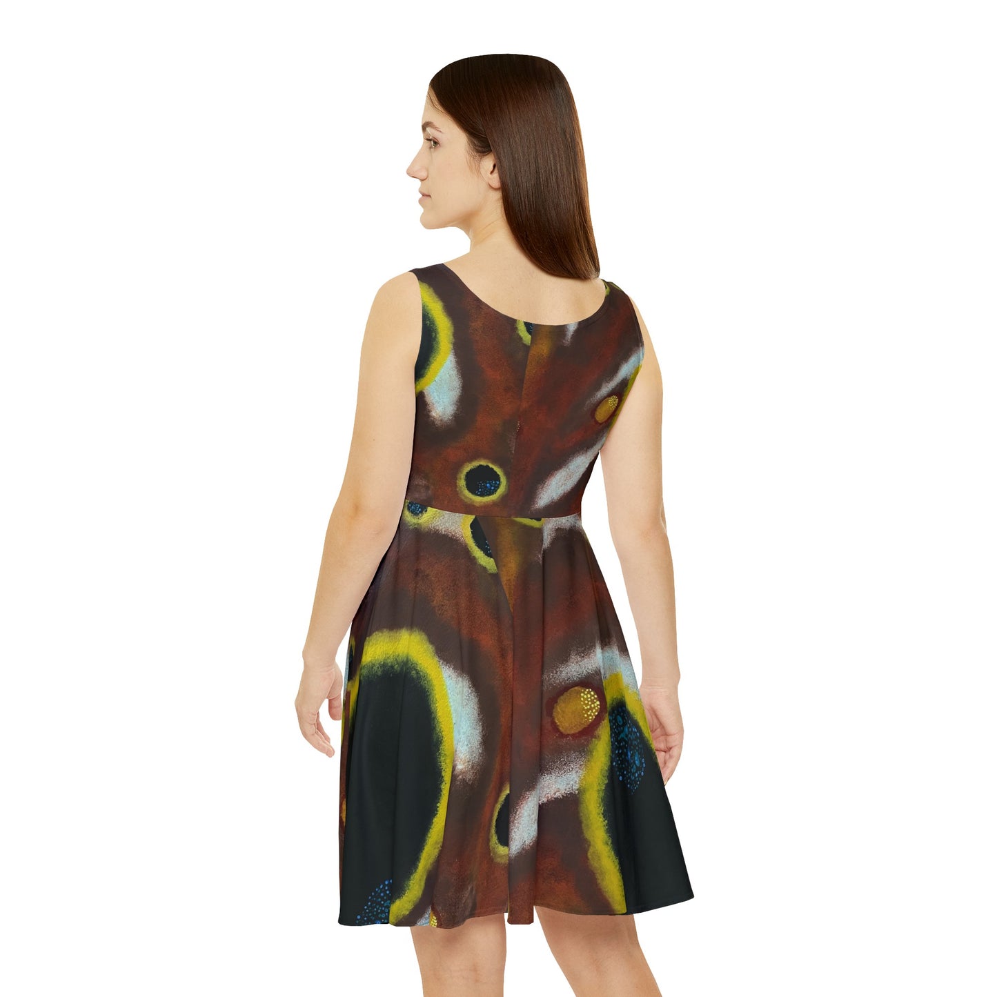 "Papillon" Women's Skater Dress (AOP)